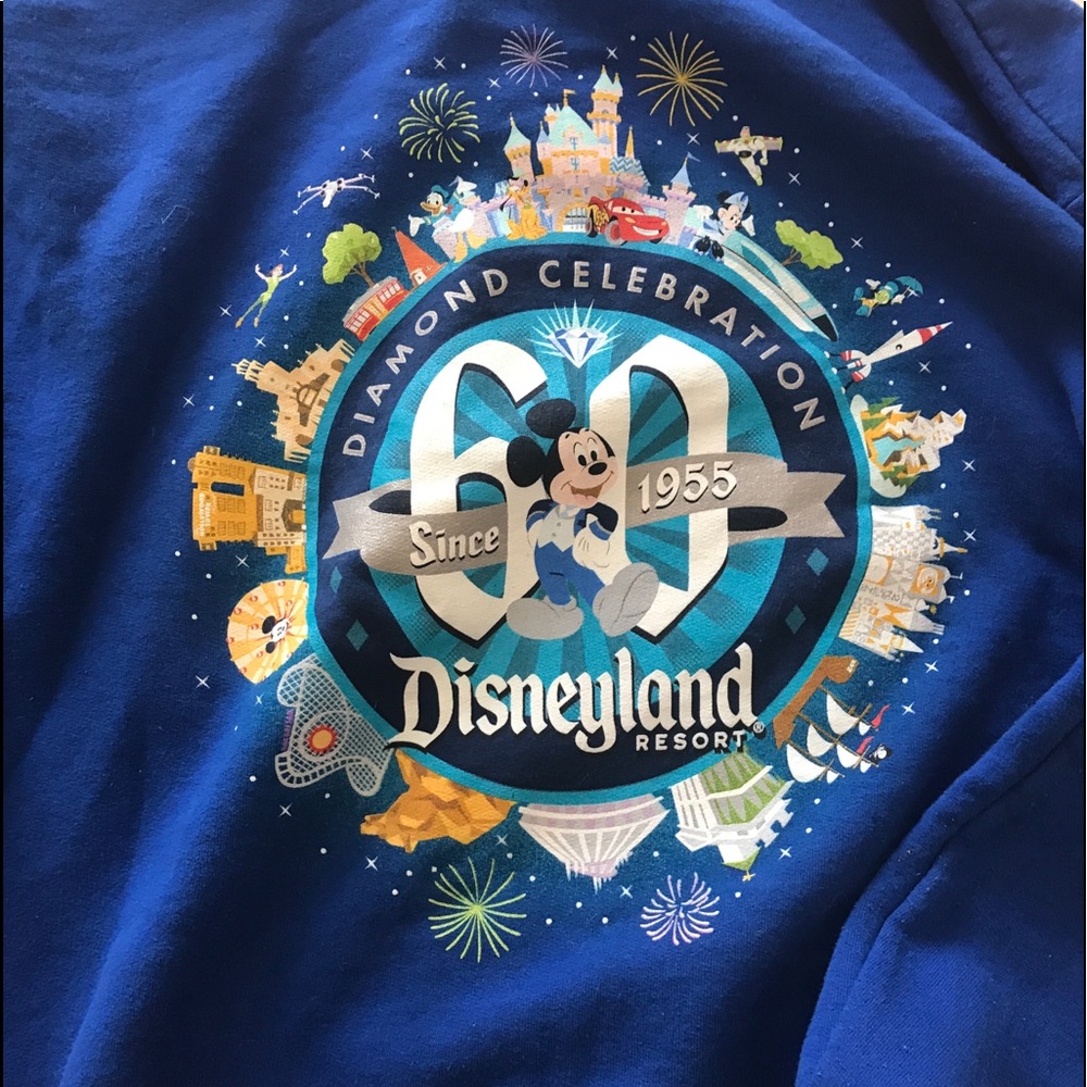 Disneyland Sweatshirt-60th Anniversary!